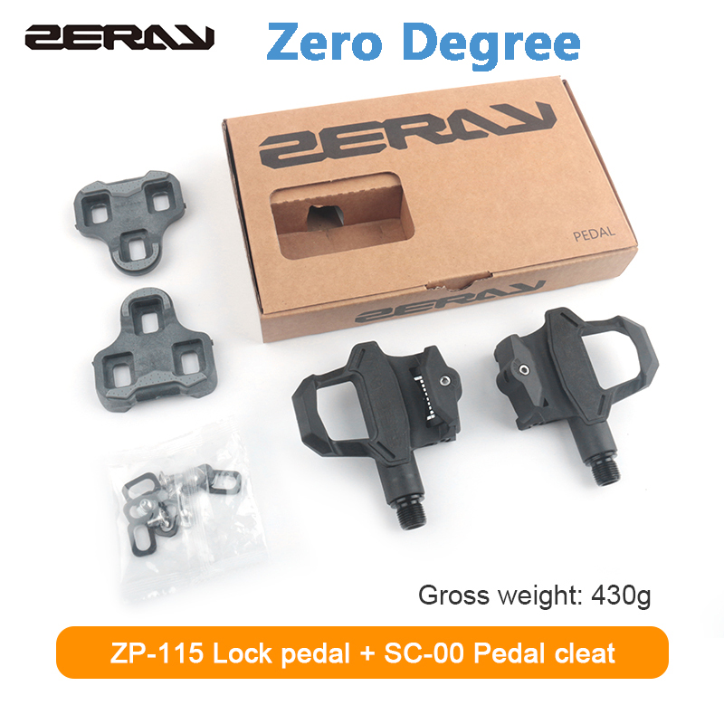 ZERAY Clipless Pedals Carbon Road Bike Pedal Bicycle Cycling Pedal for Look KEO - Picture 14 of 19