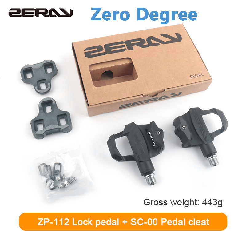 ZERAY Clipless Pedals Carbon Road Bike Pedal Bicycle Cycling Pedal for Look KEO - Picture 15 of 19
