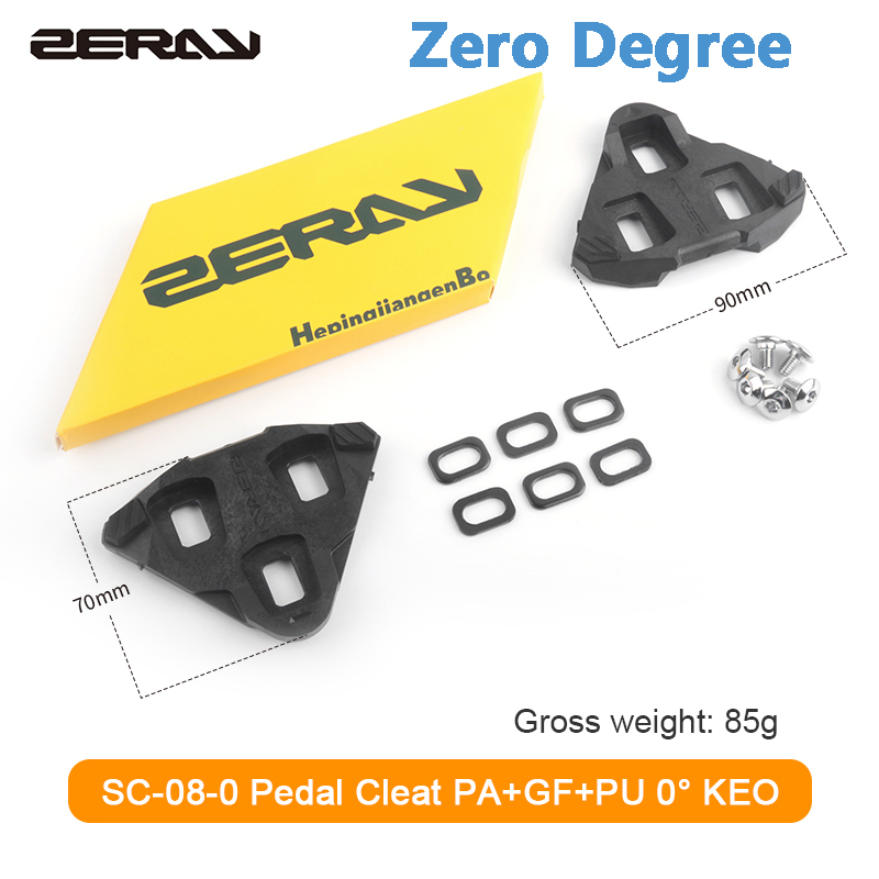 ZERAY Clipless Pedals Carbon Road Bike Pedal Bicycle Cycling Pedal for Look KEO - Picture 18 of 19