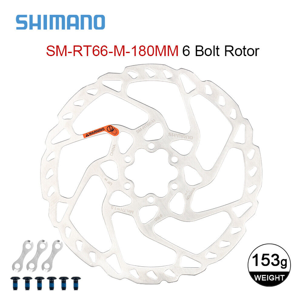 Shimano Bike Rotor Disc Brake Rotor 160mm 180mm CenterLock 6 bolts MTB Road Bike - Picture 14 of 24