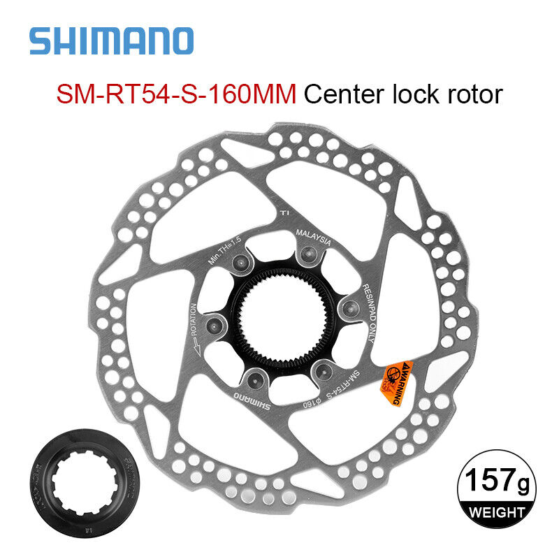 Shimano Bike Rotor Disc Brake Rotor 160mm 180mm CenterLock 6 bolts MTB Road Bike - Picture 21 of 24