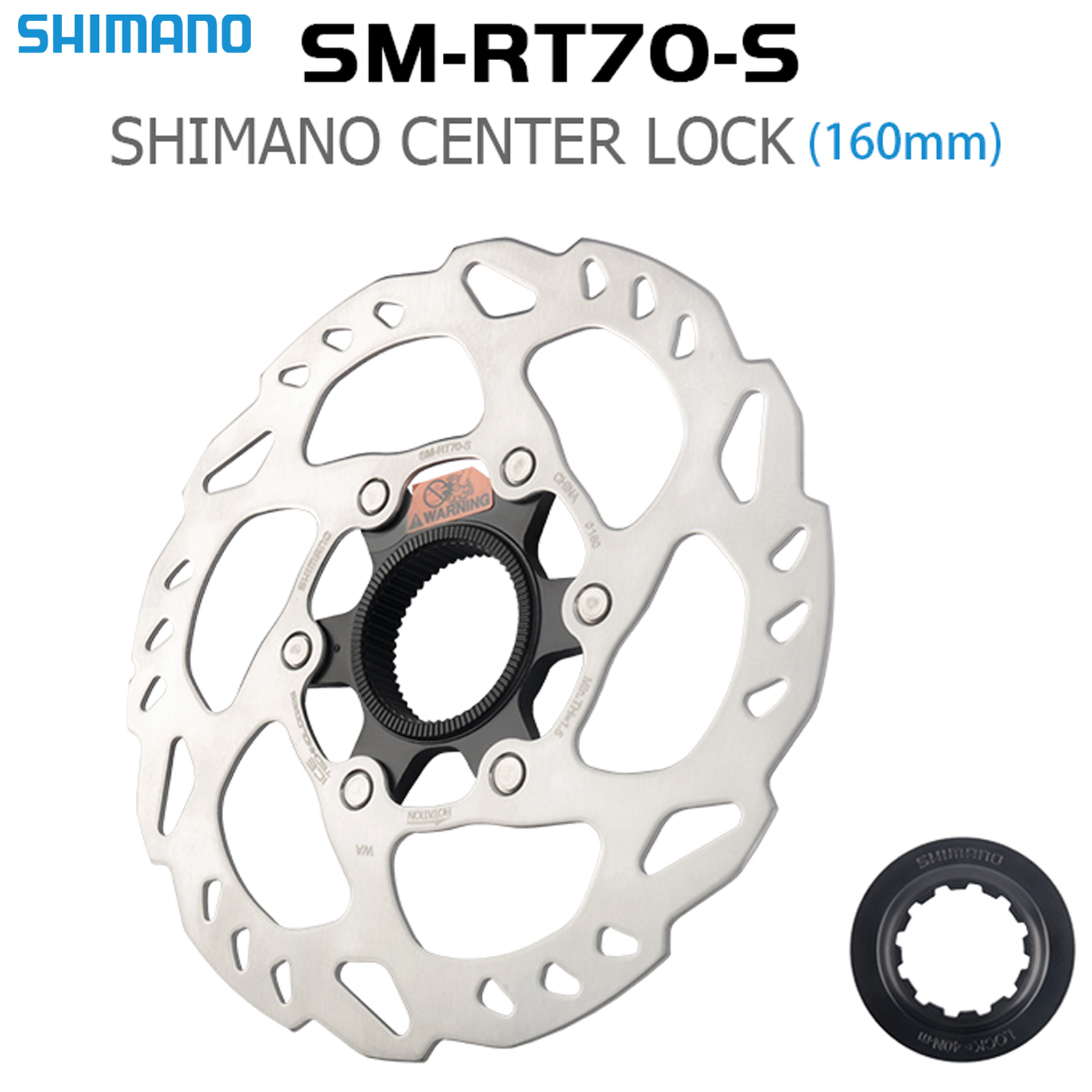 Shimano Bike Rotor Disc Brake Rotor 160mm 180mm CenterLock 6 bolts MTB Road Bike - Picture 24 of 24