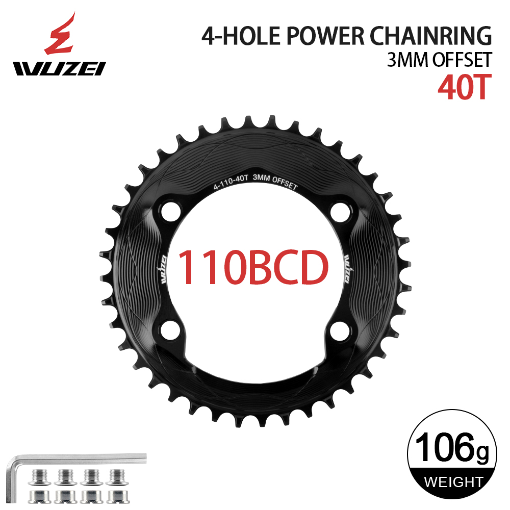 110BCD Chainring Narrow Wide 7075 For Shimano R7000 R8000 R9100 Road Bike Crank