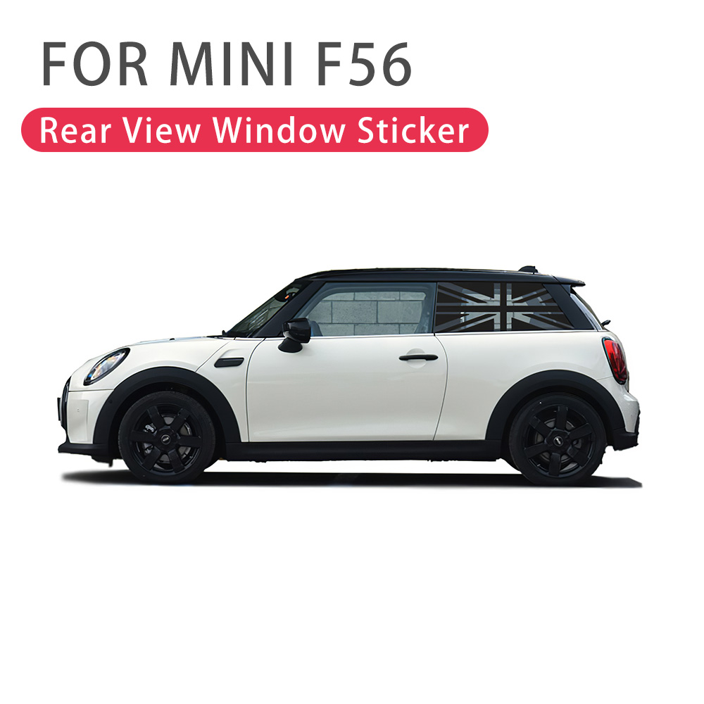 Calcomanía de vinilo para ventana de coche Mini Cooper Union Jack decoración exterior - Imagen 9 de 14