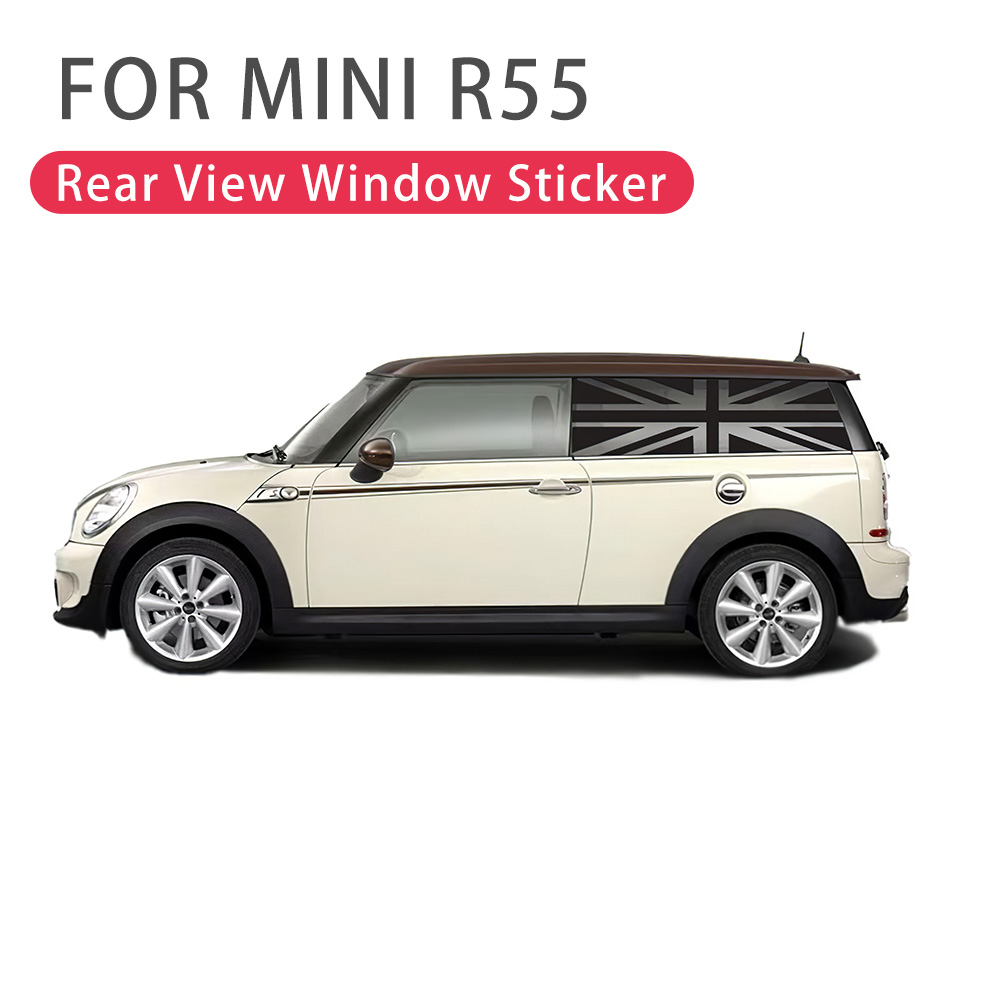 Calcomanía de vinilo para ventana de coche Mini Cooper Union Jack decoración exterior - Imagen 11 de 14