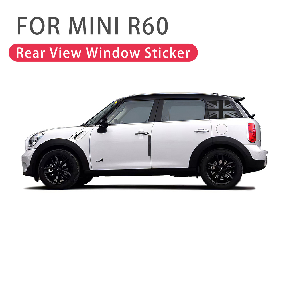 Calcomanía de vinilo para ventana de coche Mini Cooper Union Jack decoración exterior - Imagen 13 de 14