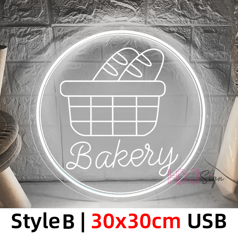 LMSIGNLY Baguette Neon Sign French Baguettes Led Sign Yellow Bread Light  Sign USB Bakery Neon Signs for Wall Decor for Kitchen,Food store,Coffee  Shop