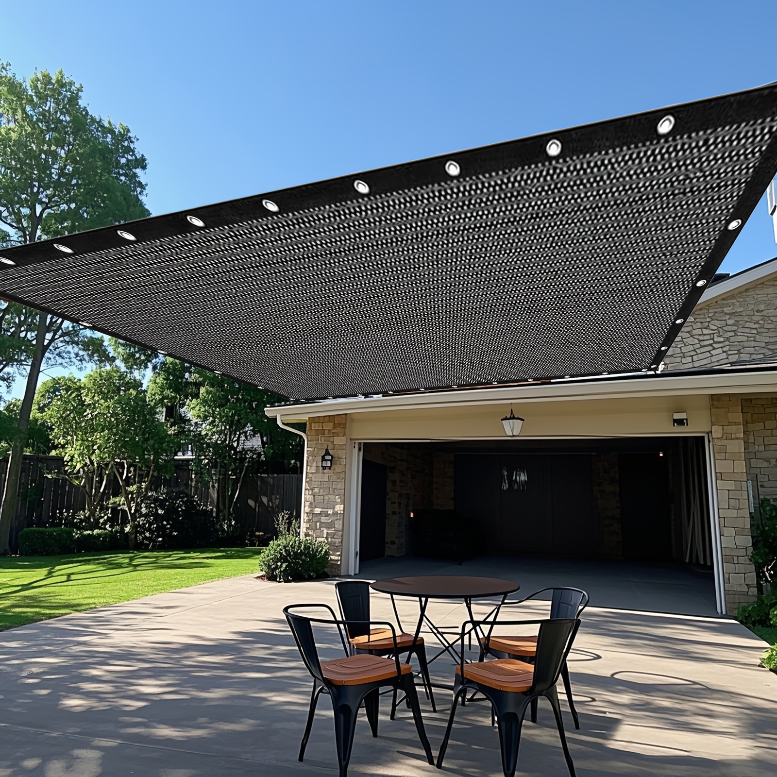 2X10M Sunshade Net Garden Sun Shelter HDPE Shading 40~95% Privacy Screen Outdoor - Picture 13 of 14