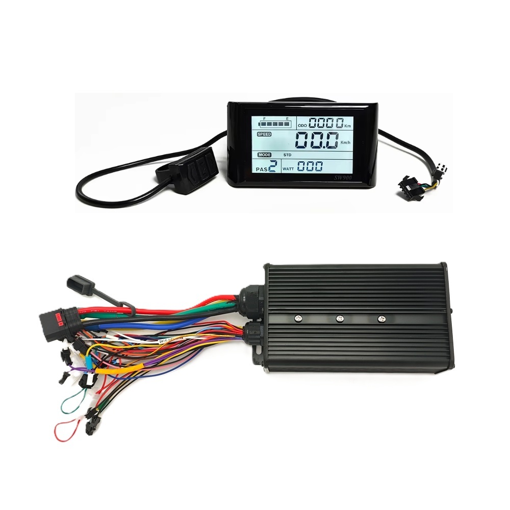 eBike 80A Sine Wave Controller 48V-72V 2600W-4000W with Color Display LCD - Picture 15 of 16