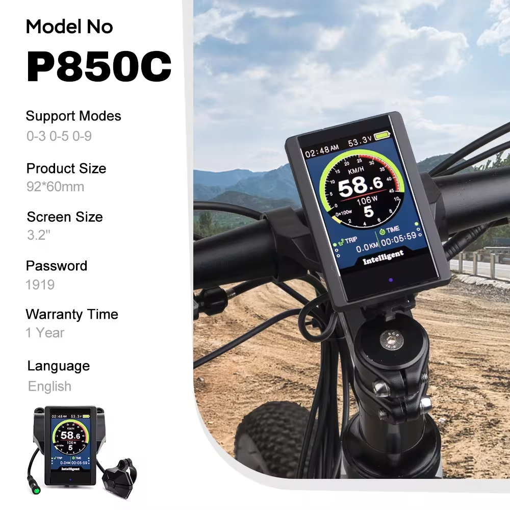 Ebike BAFANG 52V 1000W BBSHD Uart Mid Drive Motor Conversion Kit BB 68/100/120mm