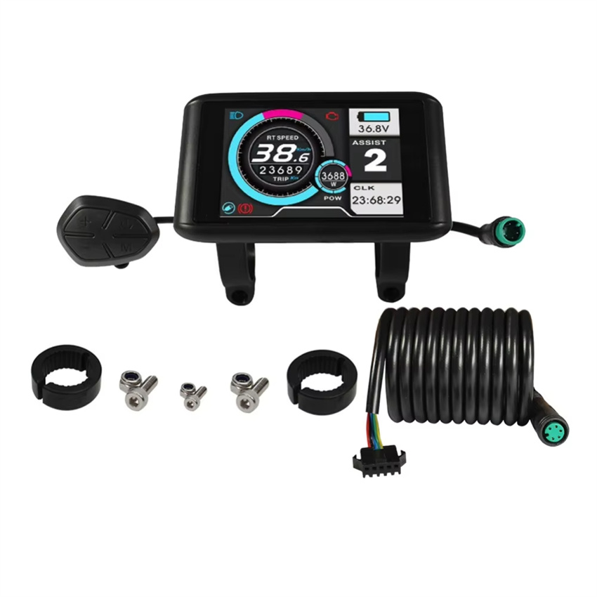 E-bike Display UKC1 or UKC1+ Color LCD OMD 2# Protocol Speedometer Control Panel