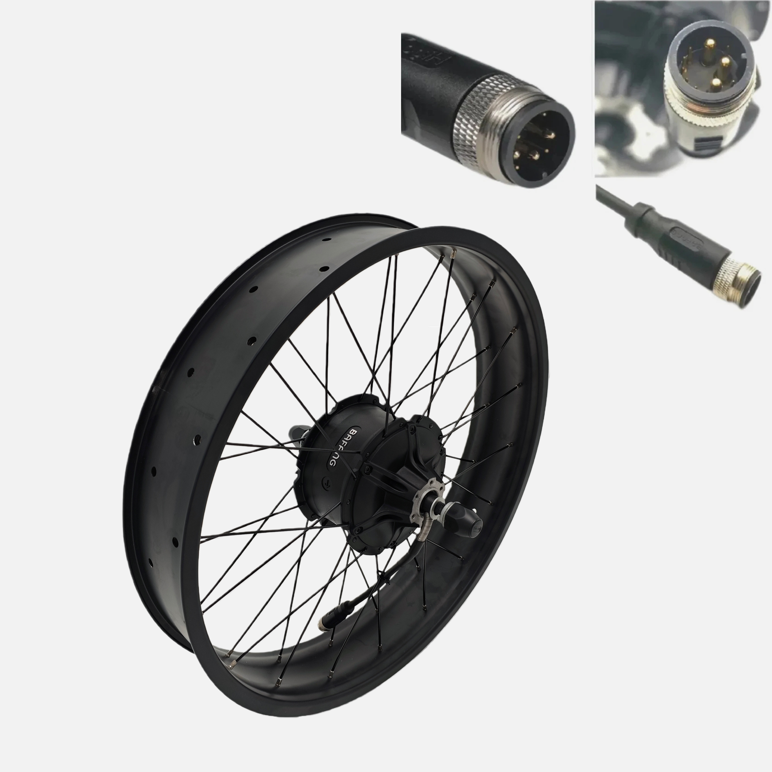 Bafang G062 48V 750W M otor Fat Wheel Rear Thread on 20/24/26*4.0” 175mm 190mm