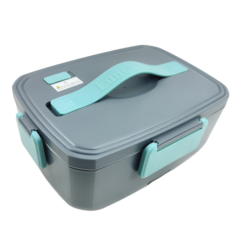 2/3L Electric Heating Lunch Box Portable Bento Travel Food Heater Car Plug US