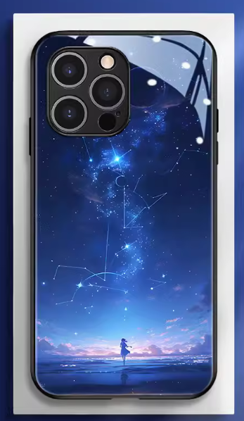 Funda Teléfono A+Starry Sky Apple 15Promax Nueva iPhone 13 Marca de Moda 14Pro Vidrio 11 - Imagen 20 de 258