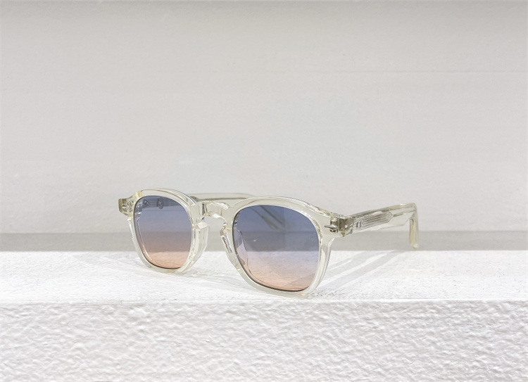 Caramel Frame Blue Lenses ZEPHIRIN Sunglasses JACQUES MARIE MAGE 44-25 Vacation# - Picture 29 of 39