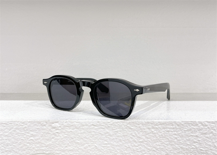 Caramel Frame Blue Lenses ZEPHIRIN Sunglasses JACQUES MARIE MAGE 44-25 Vacation# - Picture 31 of 39