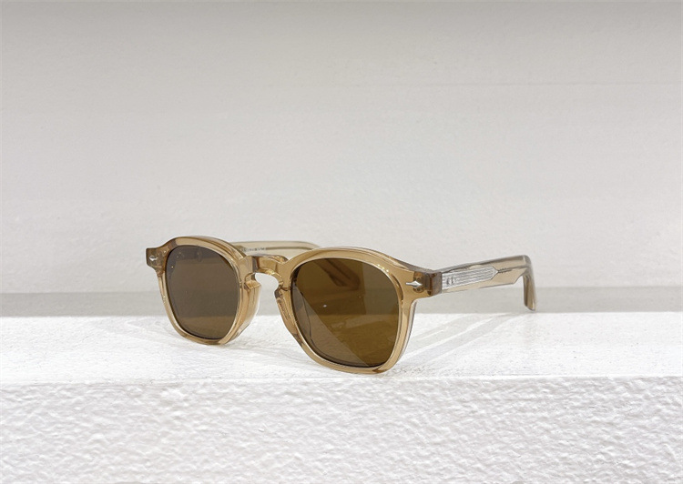 Caramel Frame Blue Lenses ZEPHIRIN Sunglasses JACQUES MARIE MAGE 44-25 Vacation# - Picture 33 of 39