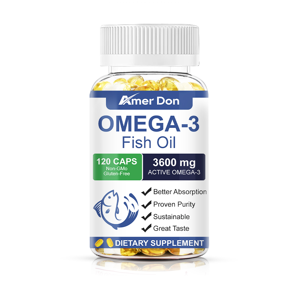 Glucosamine Chondroitin + Omega 3 Fish Oil Joint Health Support Double Effective