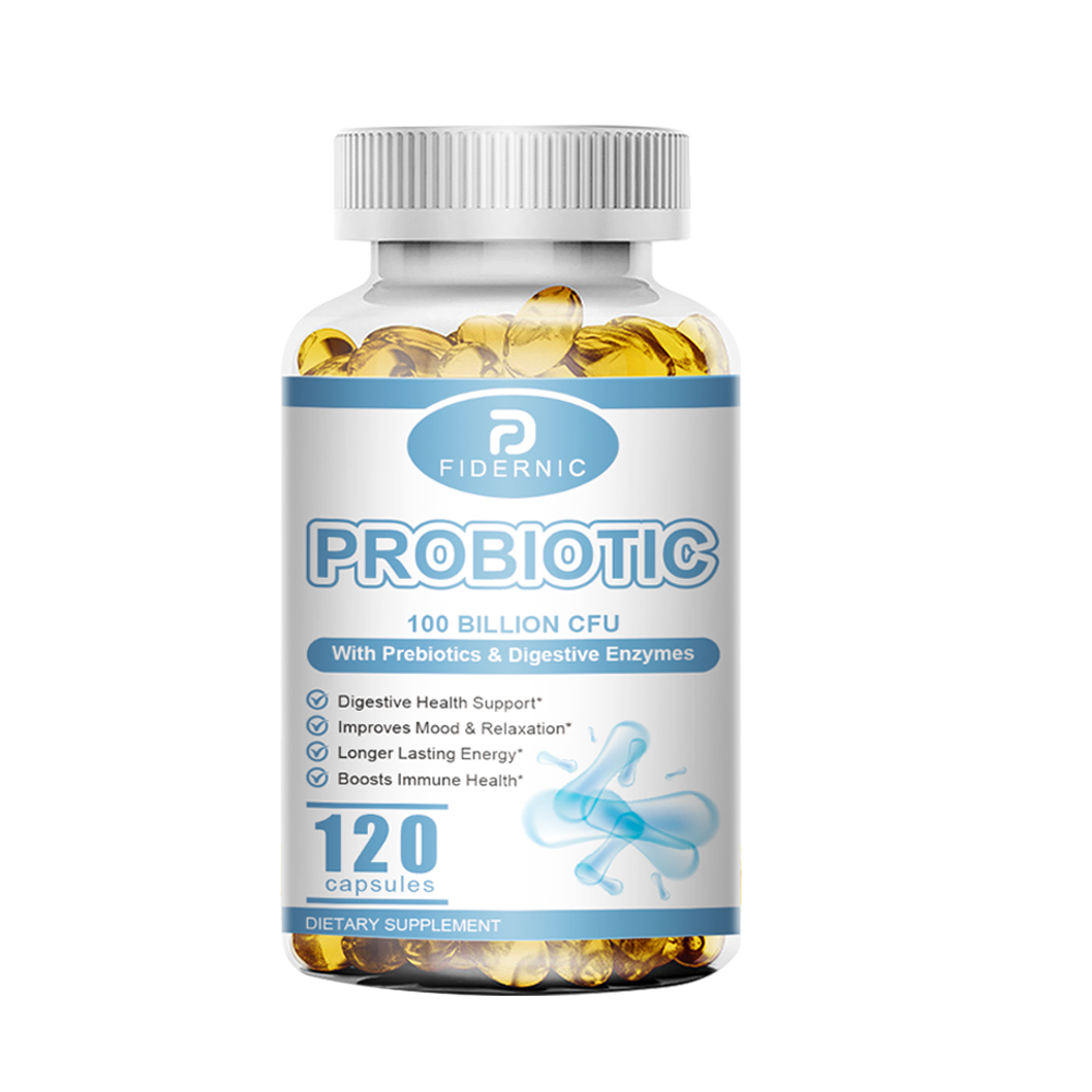 Raw Probiotics 100 Billion CFU Gut Health Digestive & Immunity Support