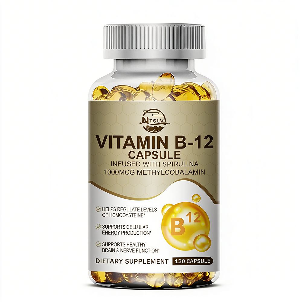 Vitamin B12 Extra 1000 mcg, B12 Vitamin Supplement for Energy Metabolism Support