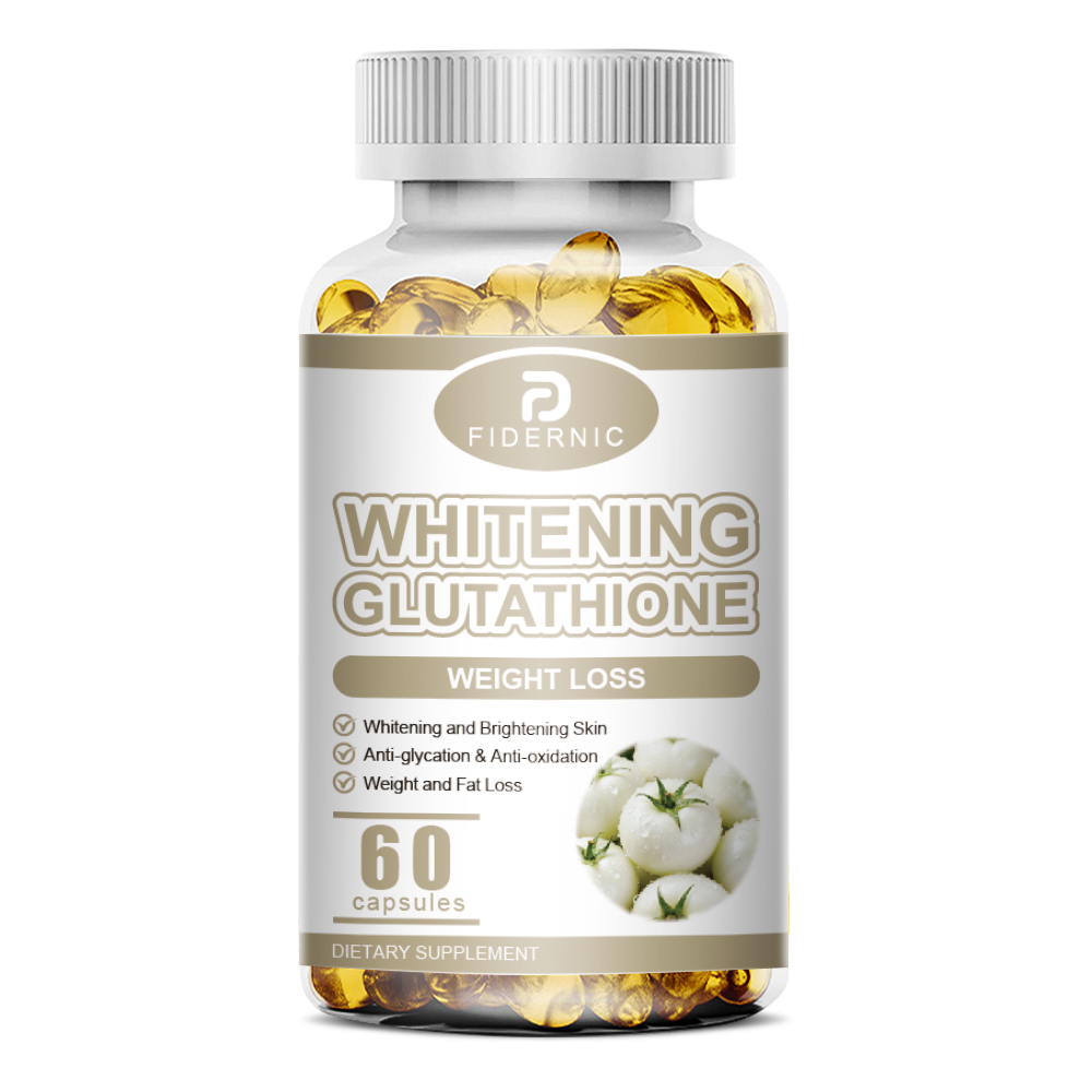 1-4 packs 500mg L-Glutathione Capsules Natural Antioxidant Anti-Aging Skin Care