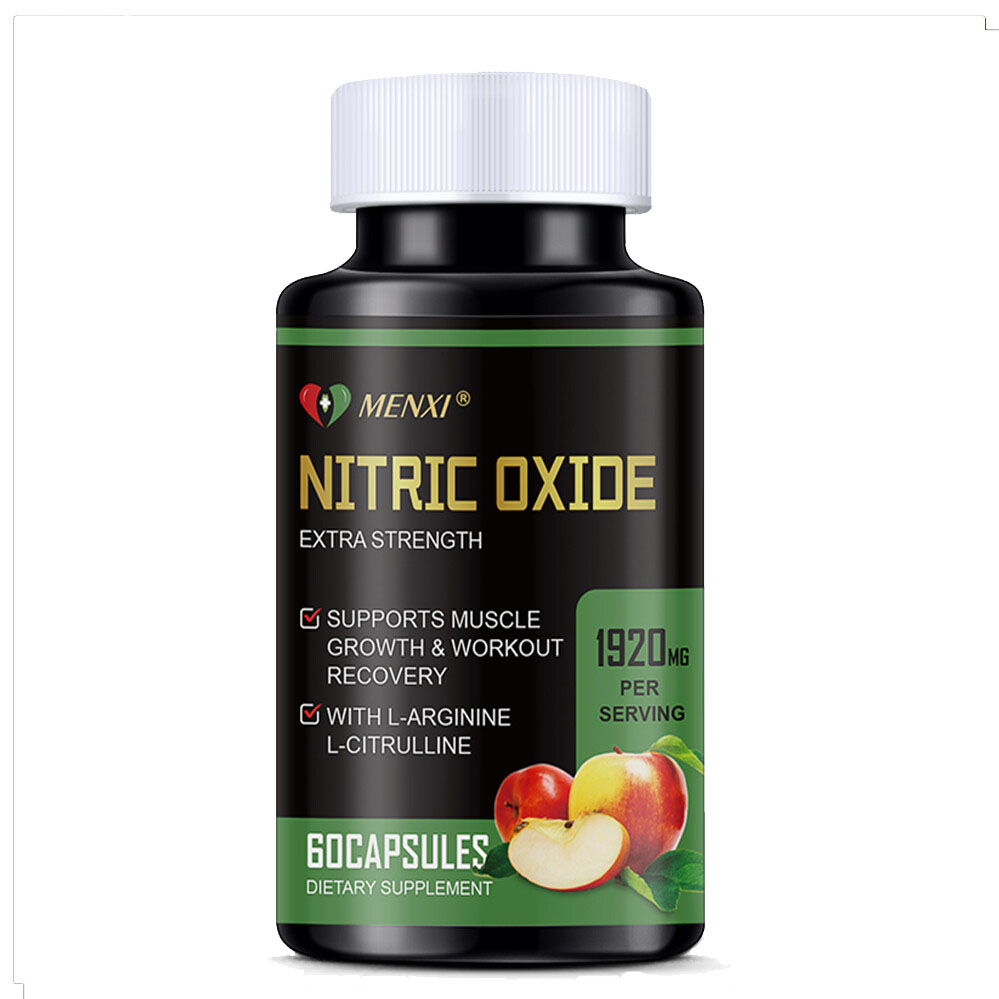 Nitric Oxide and Circulation Booster | L-Arginine, L-Citrulline | Extra Strength