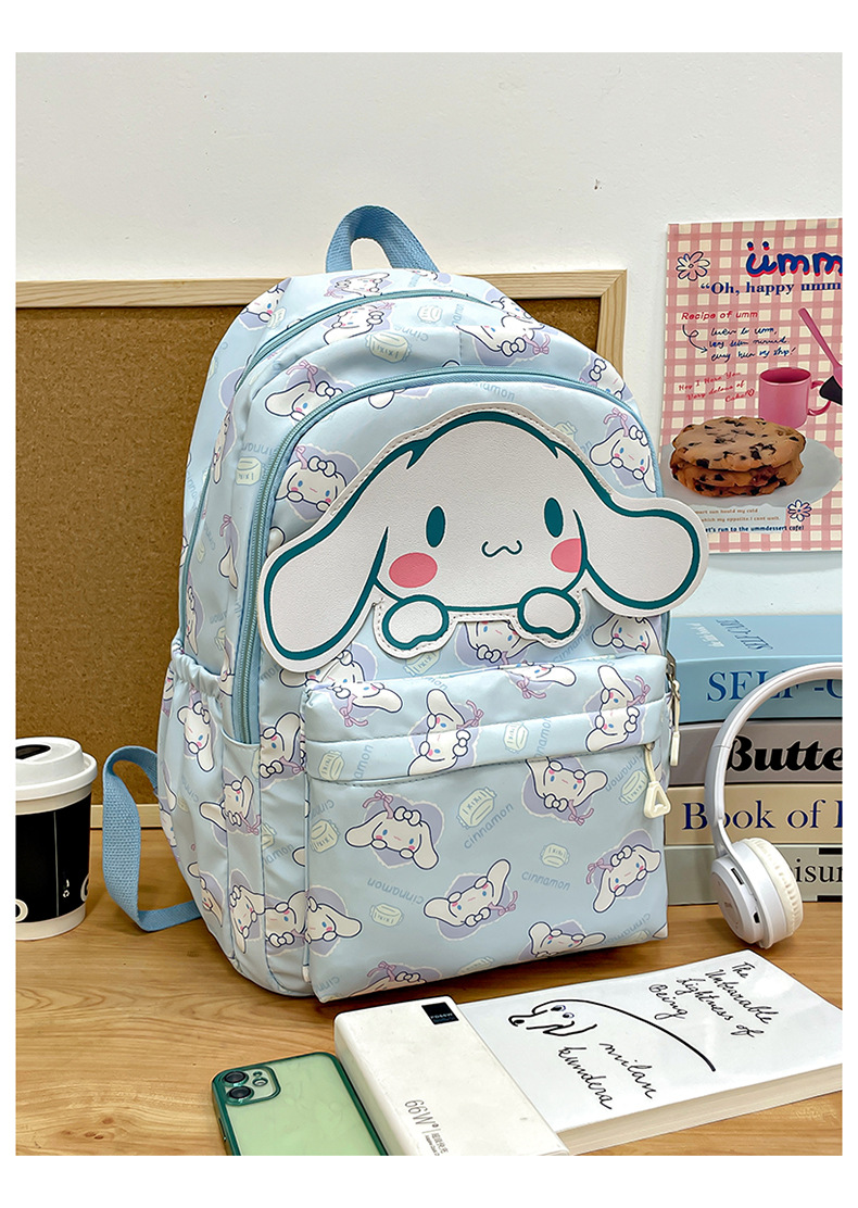 Sanrio School Backpack Children Shoulder Bag Teenage Student School bag