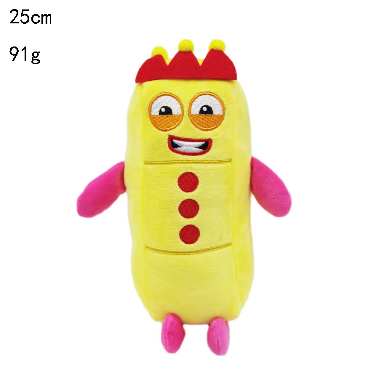 Numberblocks Plush Toy Educational Soft Stuffed Number Blocks Dolls Kids Gift