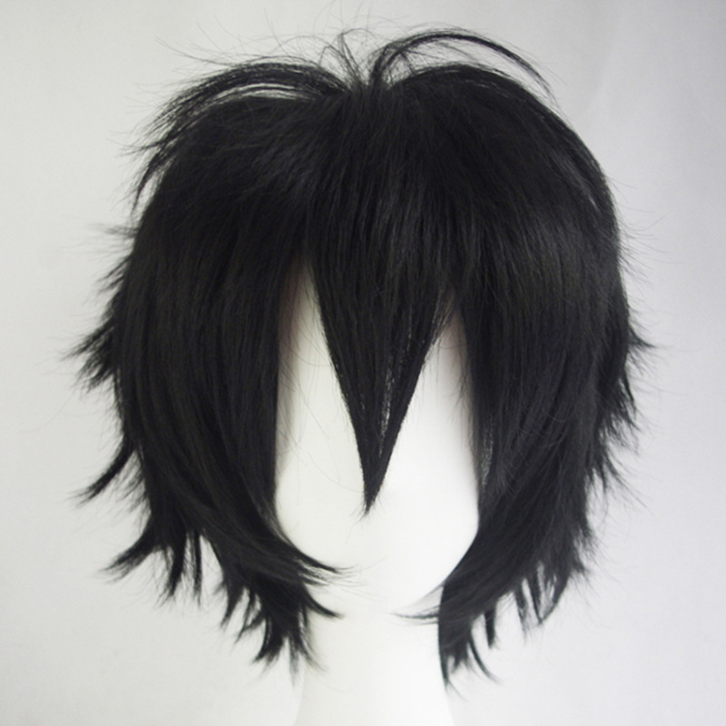 Anime Short Wig Party Straight Hair Cosplay Full Wigs New Cosplay Wig Women Men - Picture 12 of 23
