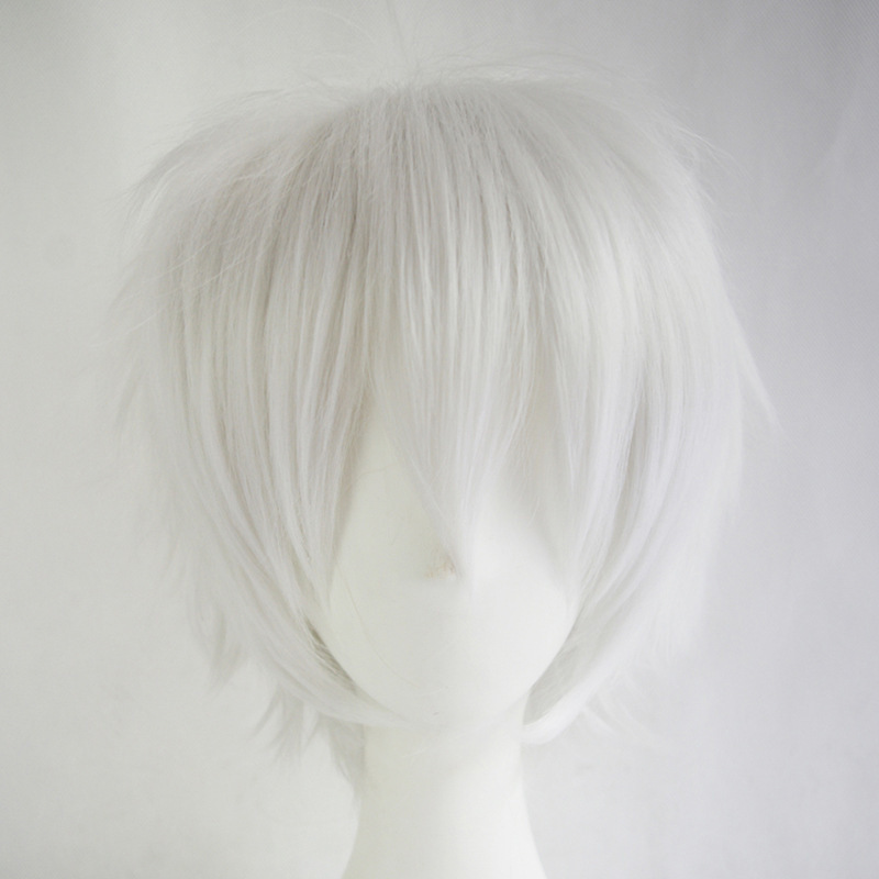 Anime Short Wig Party Straight Hair Cosplay Full Wigs New Cosplay Wig Women Men - Picture 15 of 23