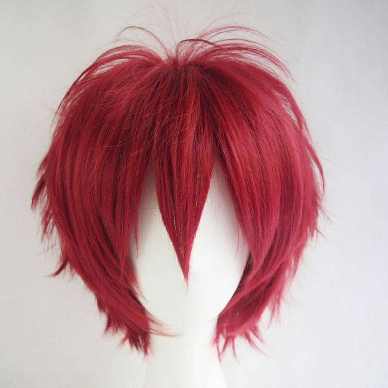 Anime Short Wig Party Straight Hair Cosplay Full Wigs New Cosplay Wig Women Men - Picture 17 of 23