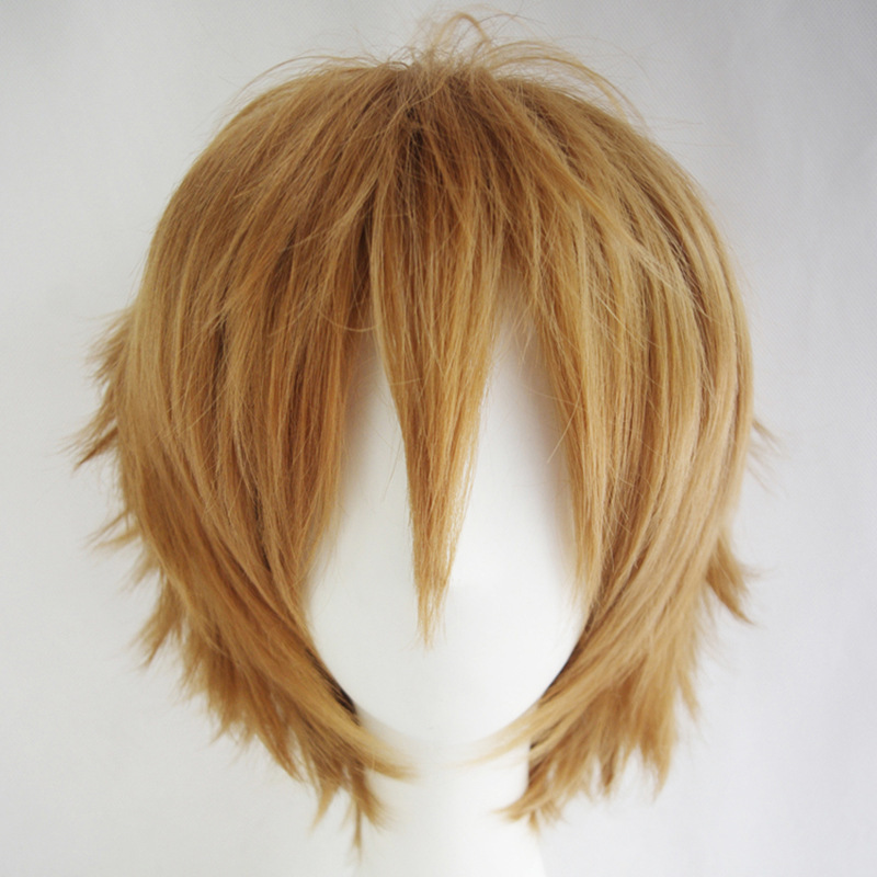 Anime Short Wig Party Straight Hair Cosplay Full Wigs New Cosplay Wig Women Men - Picture 19 of 23