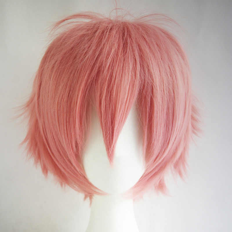 Anime Short Wig Party Straight Hair Cosplay Full Wigs New Cosplay Wig Women Men - Picture 23 of 23