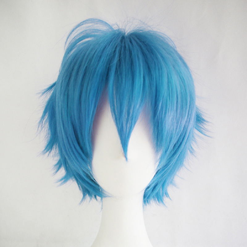 Anime Short Wig Party Straight Hair Cosplay Full Wigs New Cosplay Wig Women Men - Picture 20 of 23