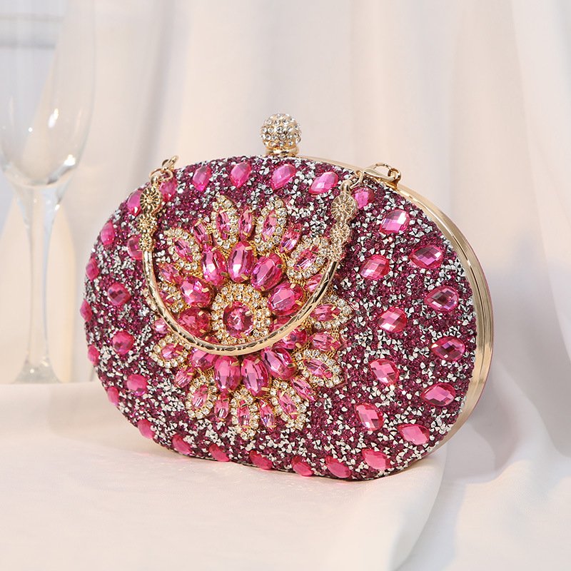 Women Evening Bag Elegant Wedding Purse For Engagement Wedding - Picture 16 of 19