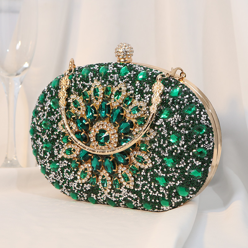 Women Evening Bag Elegant Wedding Purse For Engagement Wedding - Picture 18 of 19