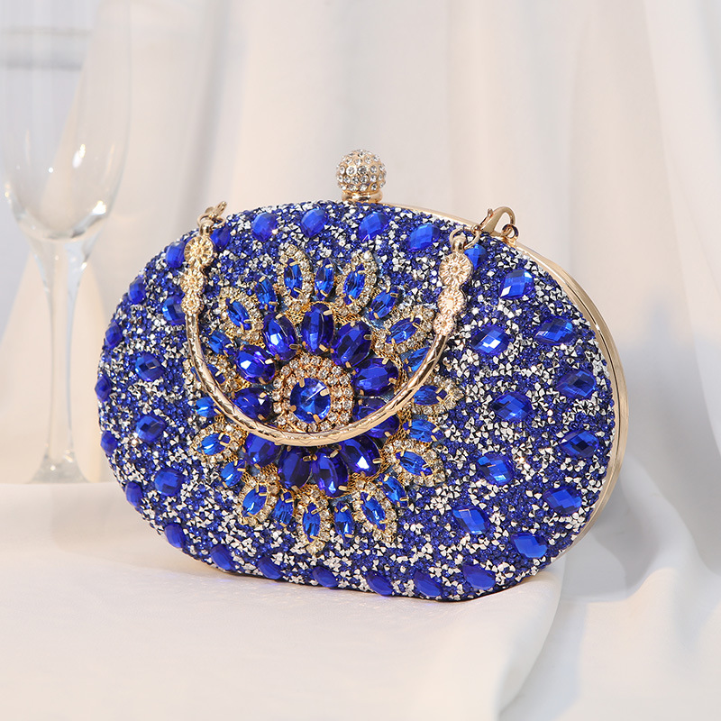 Women Evening Bag Elegant Wedding Purse For Engagement Wedding - Picture 19 of 19