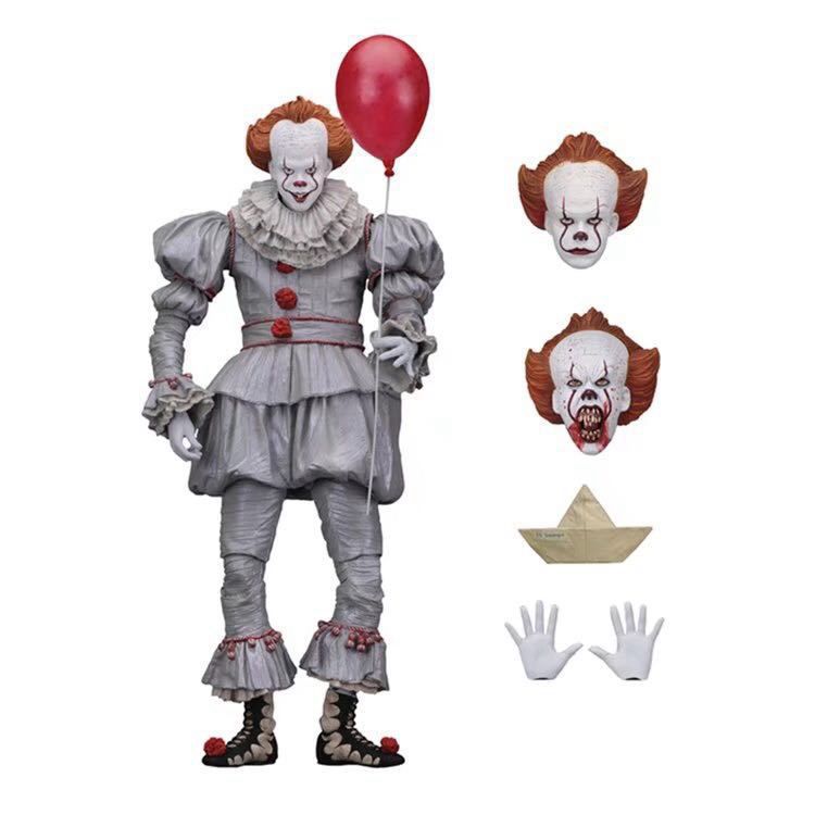 7" NECA Stephen King's IT Pennywise Clown Ultimate Action Figure Model Toys UK - Picture 11 of 12