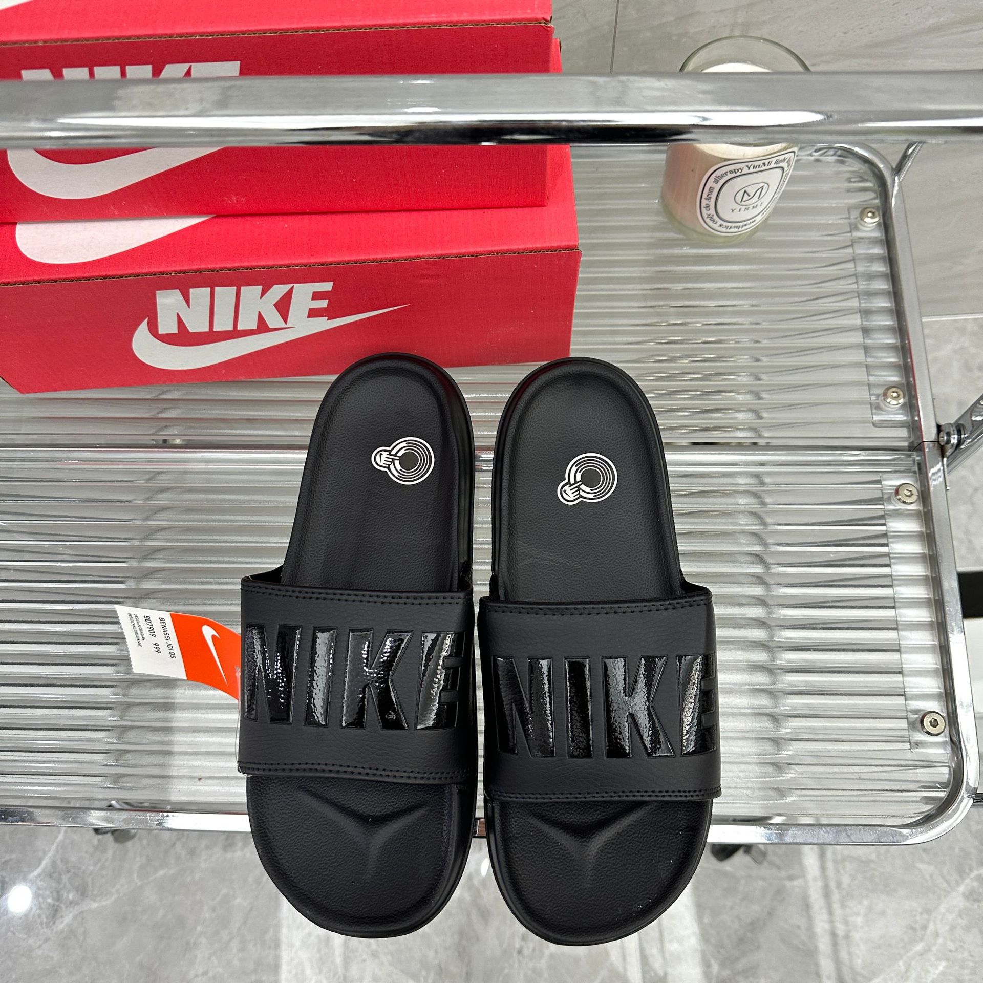 NEW Womens Mens Sandals Slippers Benassi Sliders JDI Pool Flip Flops Beach Size