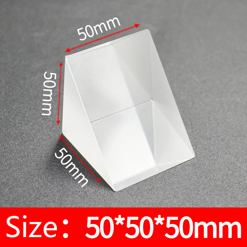 Physical experiment of 90 degree total reflection of right Angle isosceles prism - Picture 16 of 19