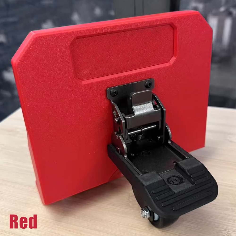 Kit Ruota Ruota Ruota Packout Sostituire per Milwaukee Packout Rolling Tool Box 8426 - Foto 10 di 12