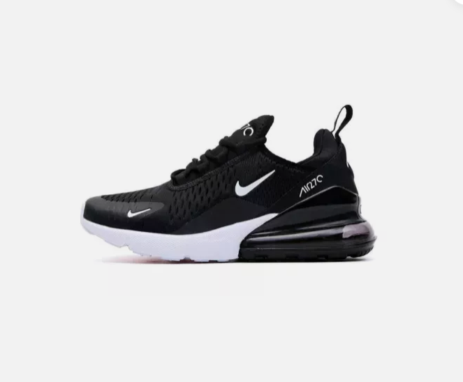 UK Men Women's black 270 Running Shoes Light Sport Trainer Sneakers Trainers new - Picture 33 of 41