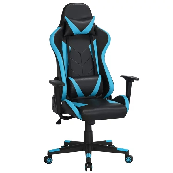 SmileMart Executive Adjustable High Back Faux Leather Swivel Gaming Chair