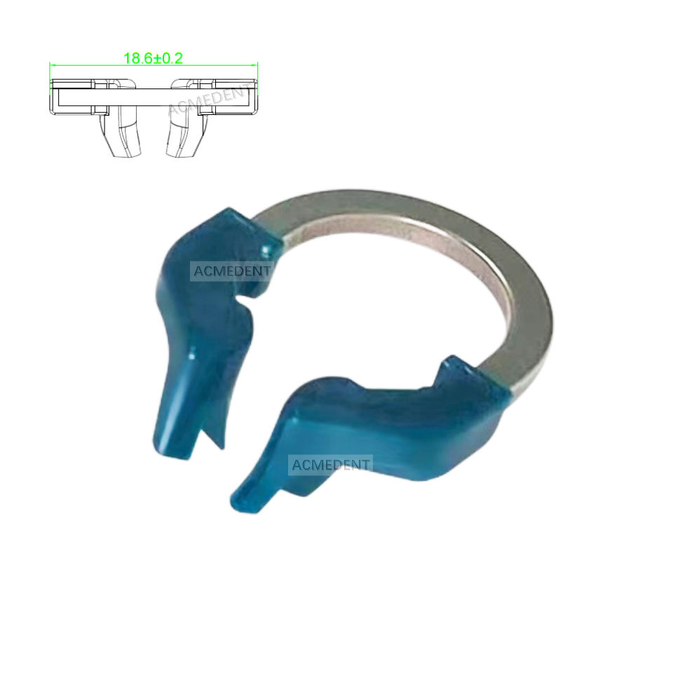 Dental Sectional Matrix Narrow Ring Titanium Clamp - Picture 7 of 9