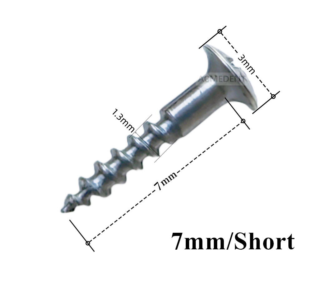 Dental GBR Bone Tack Pins/Membrane Tacks/Guided Bone Tent Screw Long/Short - Picture 12 of 13