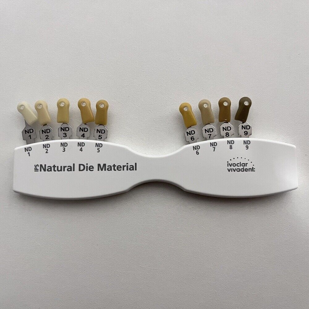 Dental Teeth AD Shade Guide Colorimetric Plate 9/20Color - Picture 7 of 8
