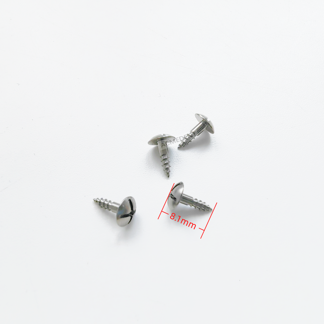 Dental GBR TAC Half Threaded Screw Bone Tack Fixation Titanium Tent Screws Tacks