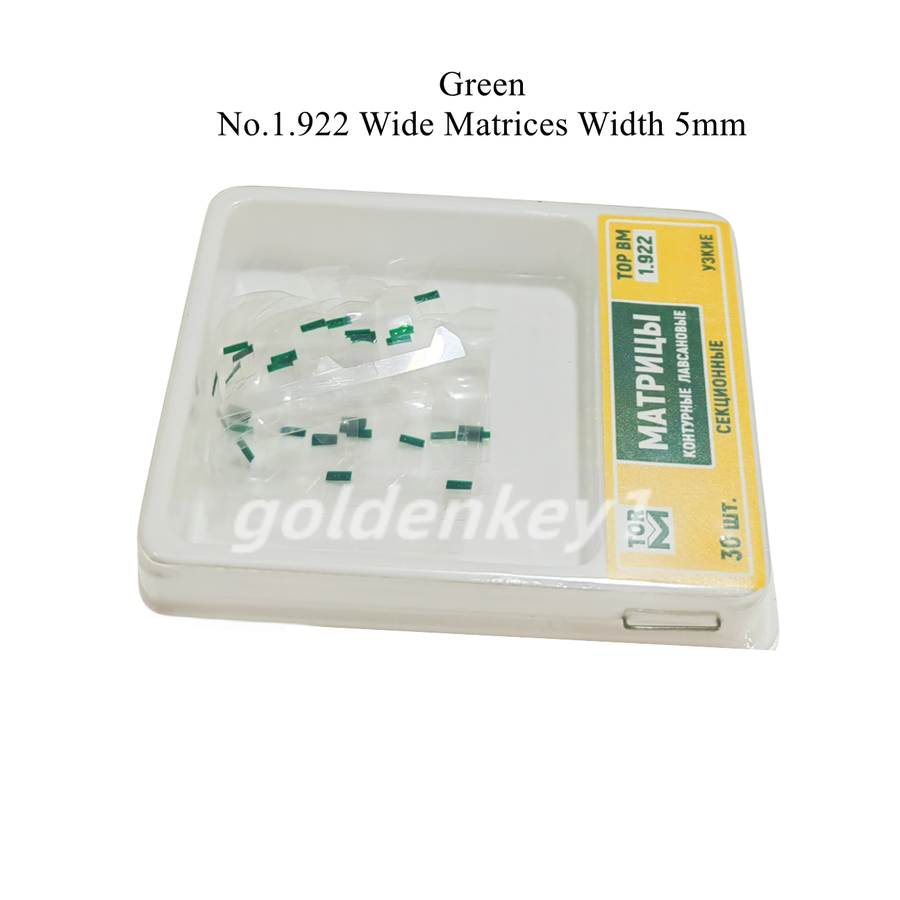 Zahnärztliche klare Matrix transparent TOR VM Matrizen Polyester Streifen Breite 5 mm 7 mm - Bild 12 von 13