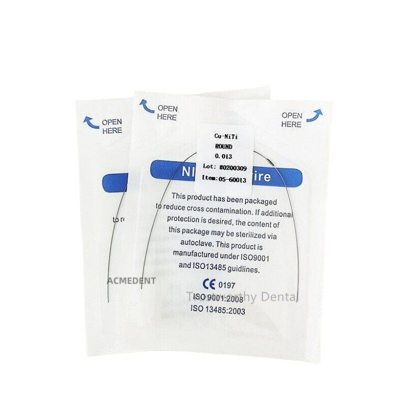 Dental Orthodontic Copper Cu-Niti Round Damon Form Arch Wires