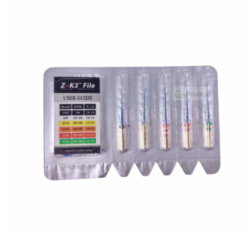 Dental Endo Z-K3 Root Canal NiTi Hot Memory Files Thermal 21/25/28/31mm Assorted